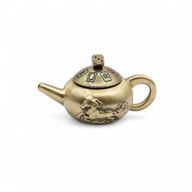 Feng Shui Fortune - Lucky Teapot with Dice Spin