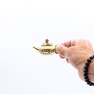 Feng Shui Fortune - Lucky Teapot with Dice Spin