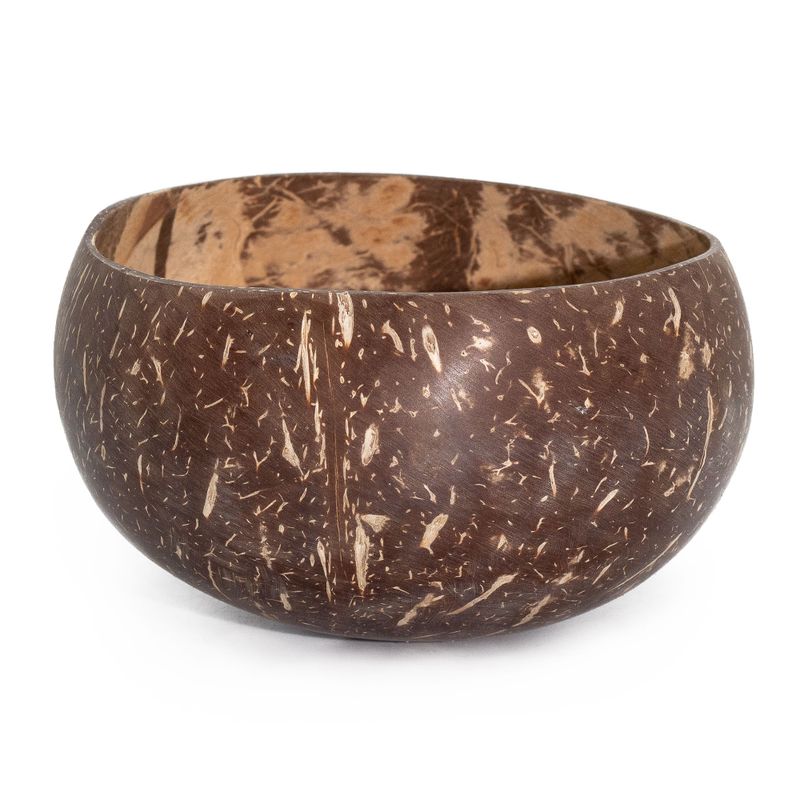 Large Natural Coconut Bowl