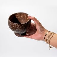 Small Natural Coconut Bowl
