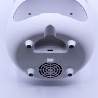 Salt Stone Flame Effect Aroma Diffuser - White USB - Colour Change and Timer