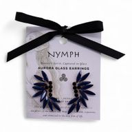 Royal Blue - Vintage Glass - Faries - Earrings