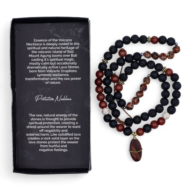 Essence of the Volcano Necklace - Protection