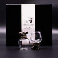Gift Set of 6 Glasses (100ml) - Mystical Creatures - Antique Bronze
