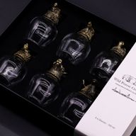 Gift Set of 6 Glasses (100ml) - Mystical Creatures - Antique Bronze
