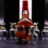 Gift Set of 6 Glasses (100ml) - Mystical Creatures - Antique Bronze