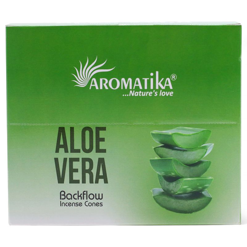 Masala Backflow Incense pack of 10 - Aloe Vera