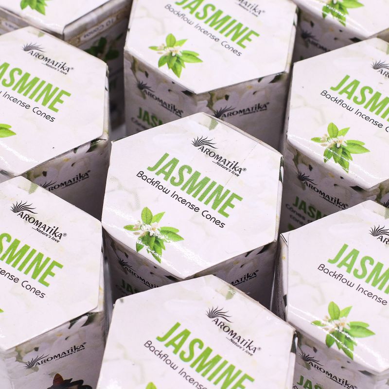 Masala Backflow Incense pack of 10 - Jasmine
