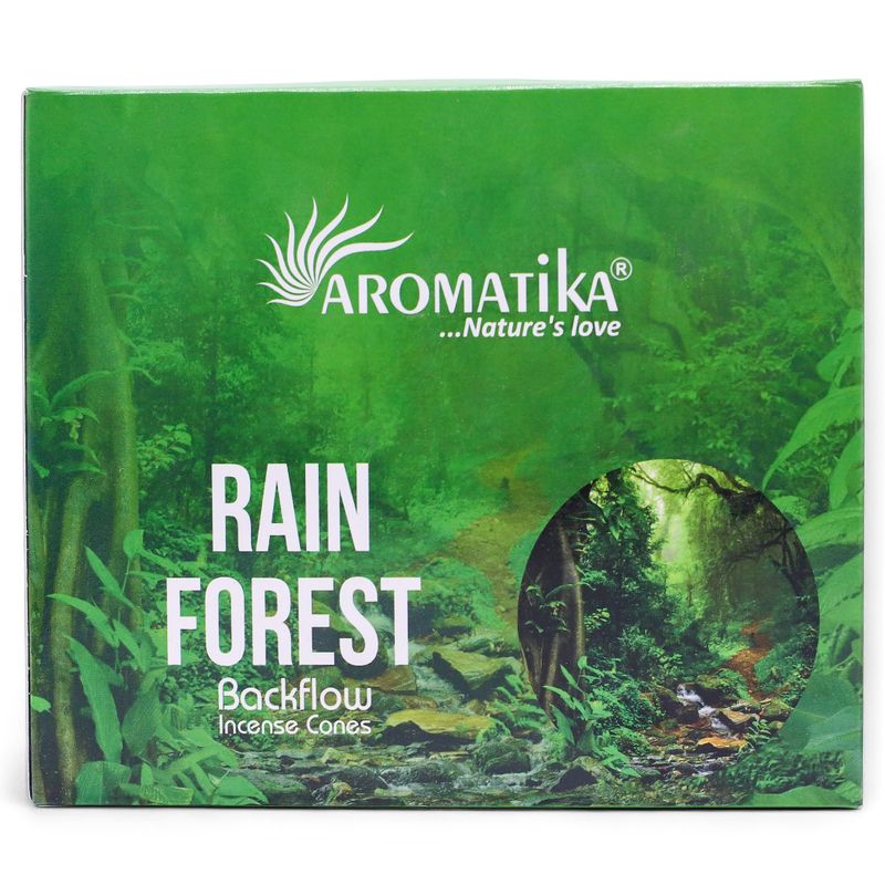 Masala Backflow Incense pack of 10 - Rain Forest