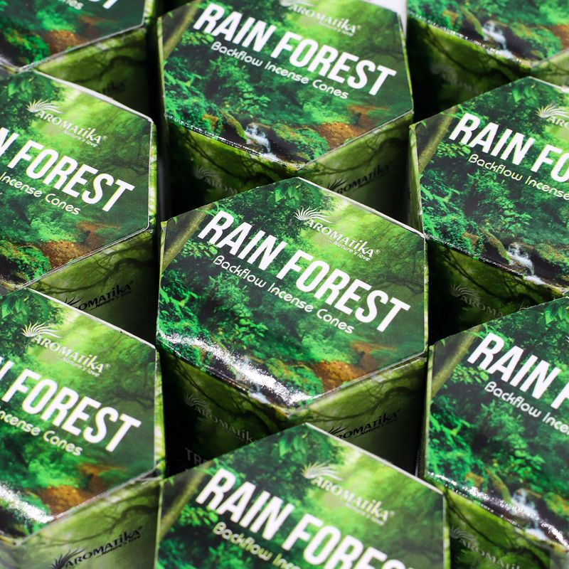 Masala Backflow Incense pack of 10 - Rain Forest