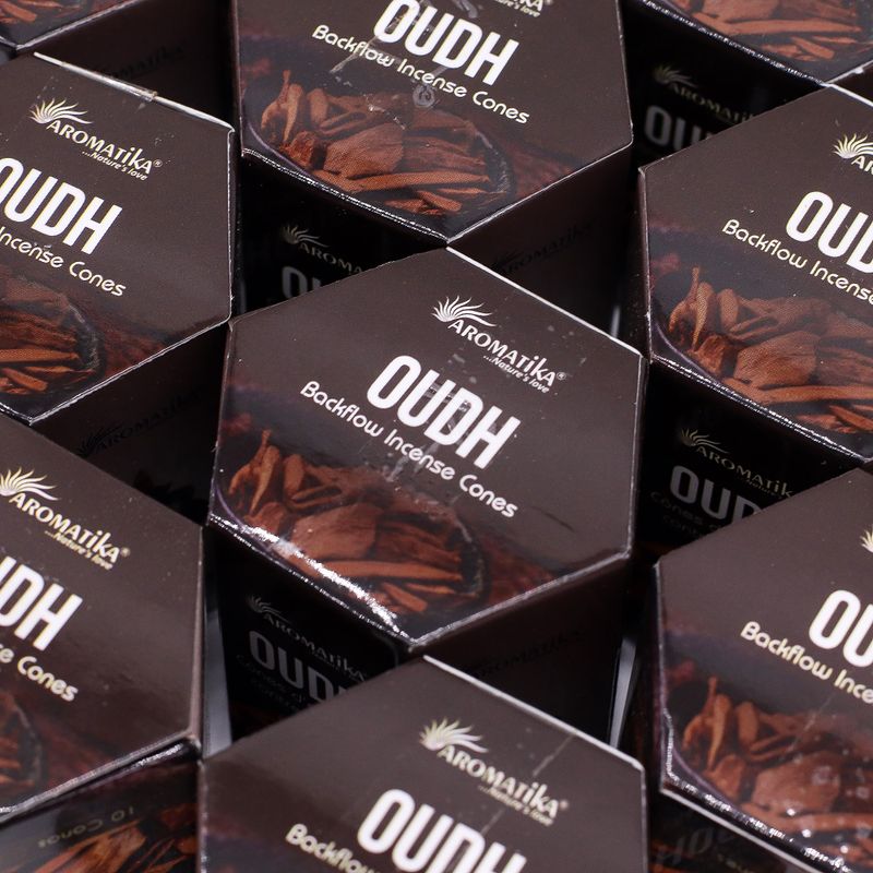 Masala Backflow Incense pack of 10 - Oudh