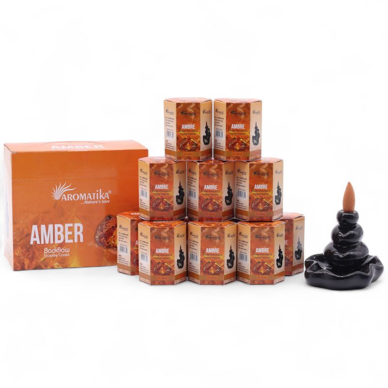 Masala Backflow Incense pack of 10 - Amber