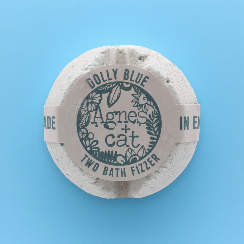 Agnes + Cat Bath Fizzer - Dolly Blue