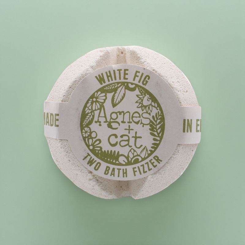 Agnes + Cat Bath Fizzer - White Fig