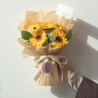 Large Sunflowers Bouquet - Love is Eternal -  Gift Card