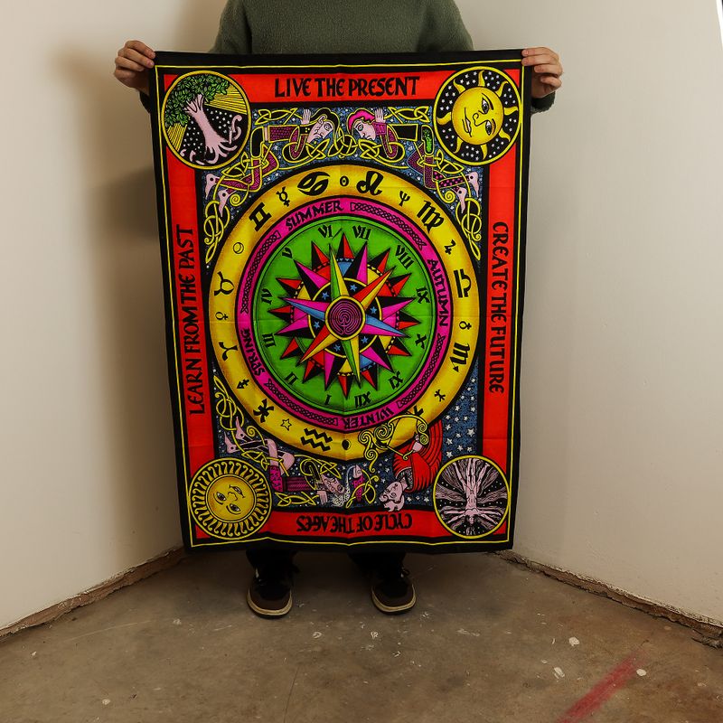Cotton Wall Art (70x110cm) - Circle of Life