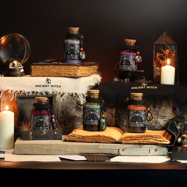 Ancient Witch Bath Spell Potions