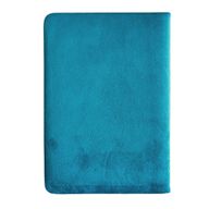 Light Blue Velvet Notebook - 80 pages - Embrace The Journey