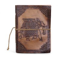 Assorted Esoteric Leather Notebooks - 15x11.5 cm