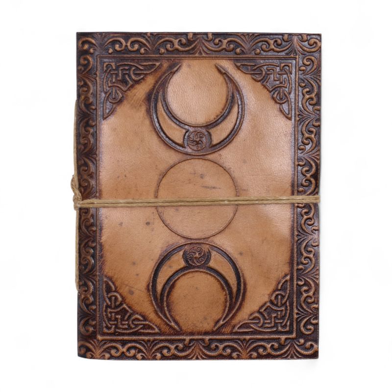 Assorted Esoteric Leather Notebooks - 15x11.5 cm