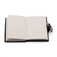 Leather Printed Notebook – Stop Doom Scrolling - 17.8x12.7 cm