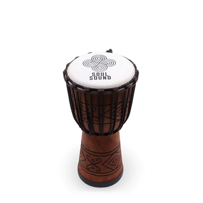 Medium Pro Djembe Drum - Soul Sound (low) - Medium 40cm (18cm Dia)