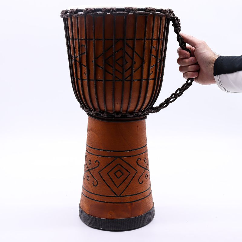Large Pro Djembe Drum - Soul Sound (low) - 50cm (22cm Dia)