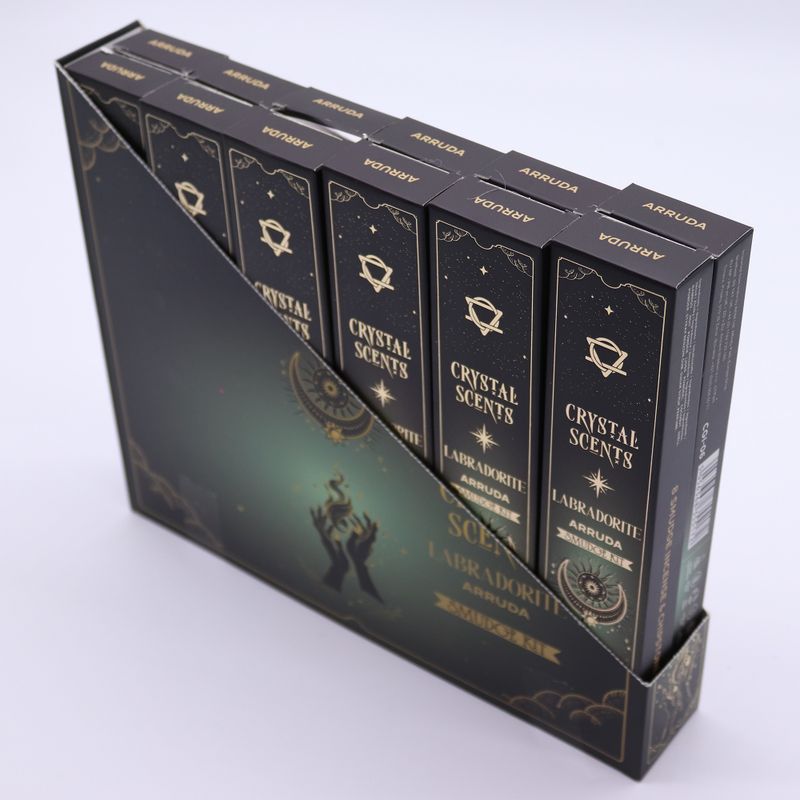 Labradorite Crystal Scents Smudge Incense - Arruda