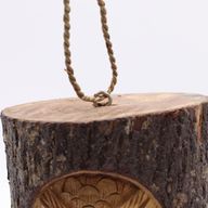 Tree Trunk Face - Bird House - Wise Owl