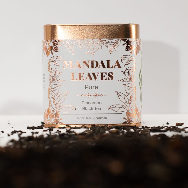 50g Organic Cinnamon Black Tea