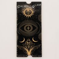 Four Section Tarot Box with Card Holder