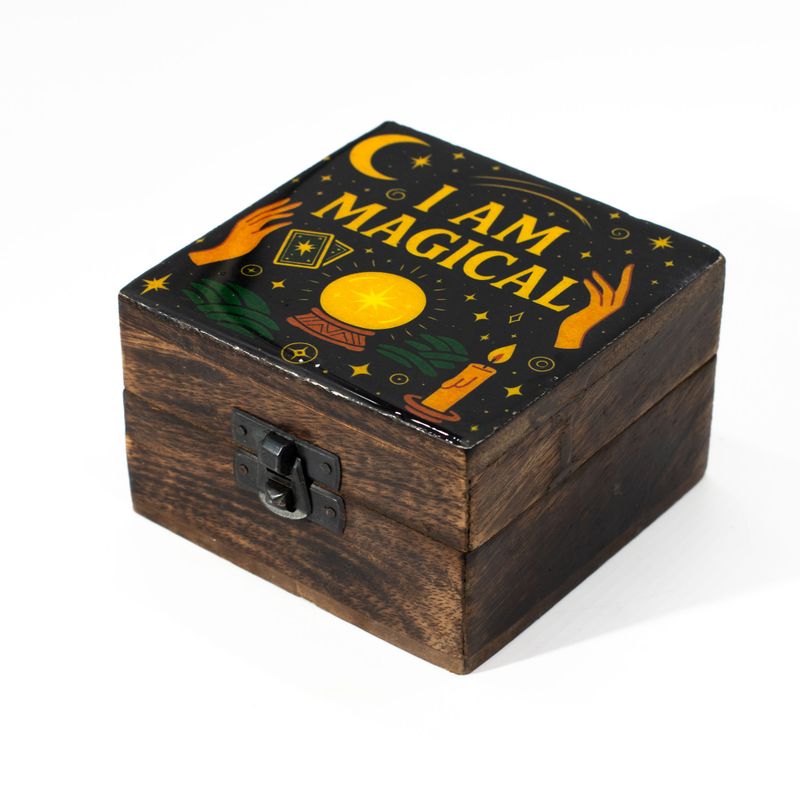 Small Enamelled Box  - I am Magical
