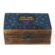 Medium Enamelled Box - You are Stardust