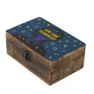 Medium Enamelled Box - You are Stardust