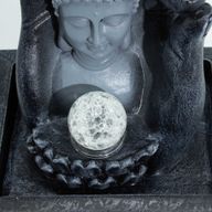 Buddha Hand & Head Tabletop Water Feature (20x25x35cm)