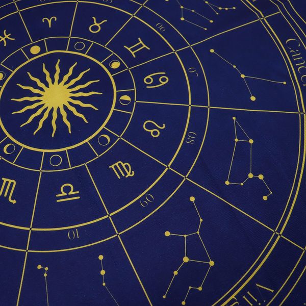 Tarot Reading Cloth - Zodiac