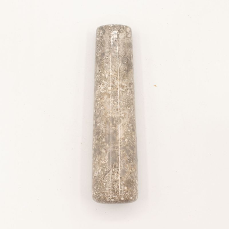 Natural Riverstone Decorative Pestle & Motar -Medium (aprox 12x8cm)
