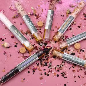 Bath Salts in Vials - Gift Pack of 7