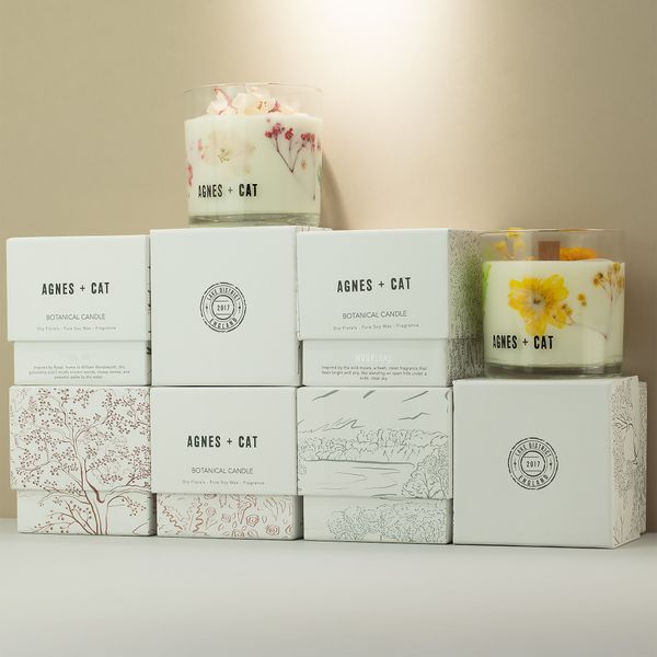 Agnes + Cat Botanical Soy Wax Candles