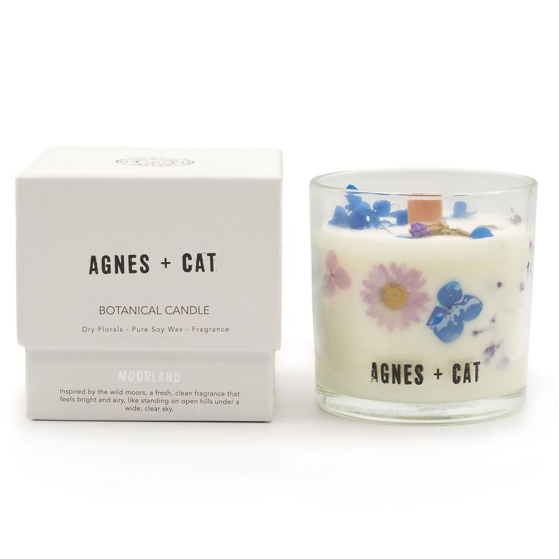 Agnes + Cat Botanical Soy Wax Candle - Moorland