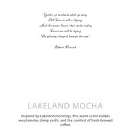 Agnes + Cat Botanical Soy Wax Candle - Lakeland Mocha