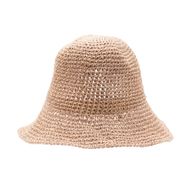 Nomad Sari Floppy Straw Sun Hat - Rose Blush