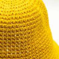 Nomad Sari Floppy Straw Sun Hat - Yellow