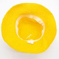 Nomad Sari Floppy Straw Sun Hat - Yellow