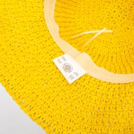 Nomad Sari Floppy Straw Sun Hat - Yellow