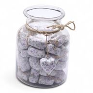 Large Decor Wood Hearts -  Lavender