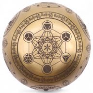 Pure Brass Etched Buddha - Set of 4 - Approx 3.85kg