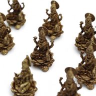 Brass Miniature Gods - Laxmi (11gms) - 30mm