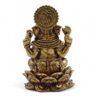 Brass Miniature Gods - Ganesha (12gms) - 30mm