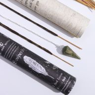 Ancient Witch Spell Incense - Prosperity - Aventurine Pendulum
